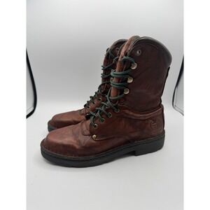 Georgia Eagle Light 8" Lace-Up Work Boots G8083 Size 9.5